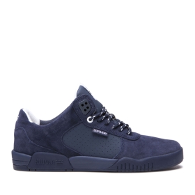 Supra FULTON Lave Sneakers Herre Marineblå/Marineblå | NO-11085